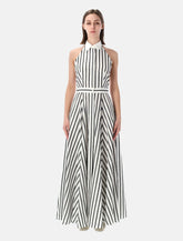 Ralph Lauren striped cotton Eldred maxi dress - | Spazio Pritelli