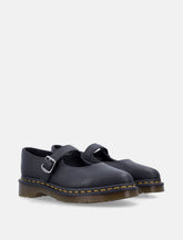 Dr. Martens Elphie MJ black leather Mary Jane shoes - | Spazio Pritelli
