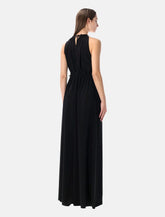 Max Mara Alamaro fluid satin sleeveless jumpsuit - | Spazio Pritelli
