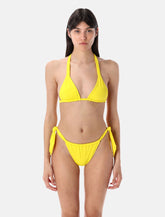 Let’s Swim triangle bikini top - | Spazio Pritelli