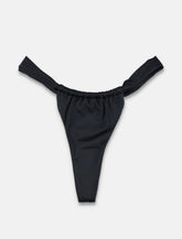 Let’s Swim ruched brazilian bikini bottom - | Spazio Pritelli