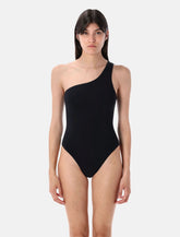 Lido one-shoulder swimsuit - | Spazio Pritelli