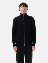 MM6 Maison Margiela ribbed knit jacket - | Spazio Pritelli