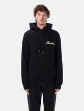 Lanvin Ribbon embroidered logo hoodie - | Spazio Pritelli