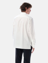Lanvin cotton shirt with grosgrain detail - | Spazio Pritelli