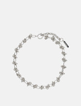 Justine Clenquet Daria silver-tone necklace - | Spazio Pritelli
