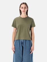 Colorful Standard organic boxy crop Tee - | Spazio Pritelli