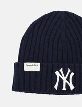 Spoty & Rich Heritage Yankees cashmere wool beanie - | Spazio Pritelli