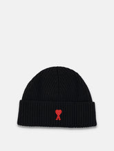 Ami Paris Ami de Coeur wool beanie - | Spazio Pritelli