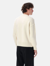 AMI Paris Ami de Cœur merino cardigan - | Spazio Pritelli