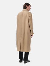 AMI Paris long double-breasted wool coat - | Spazio Pritelli