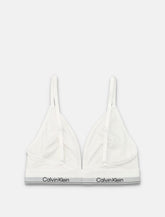 Calvin Klein icon cotton modal triangle bralette - | Spazio Pritelli