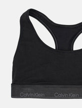 Calvin Klein metallic band bralette - | Spazio Pritelli