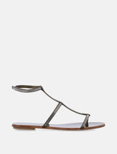 Sandali in satin Pedro García Enola con cristalli - | Spazio Pritelli