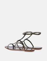 Sandali in satin Pedro García Enola con cristalli - | Spazio Pritelli