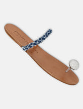 Sandali Pipa in denim con Pavé di Pedro García - | Spazio Pritelli