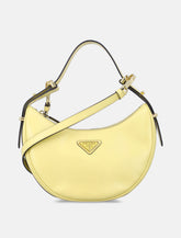 Prada Arqué Borsa A Spalla Edizione Logo Triangolo Giallo - | Spazio Pritelli