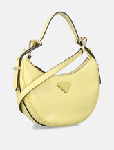 Prada Arqué Borsa A Spalla Edizione Logo Triangolo Giallo - | Spazio Pritelli