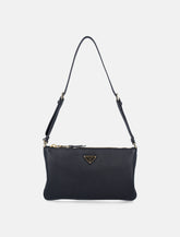 Prada Leather Pouch with Logo - | Spazio Pritelli