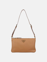 Prada Leather Pouch with Logo - | Spazio Pritelli