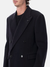 Lardini double-breasted wool coat - | Spazio Pritelli