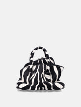 The Attico Top Handle "La Passeggiata Mini" Zebra - | Spazio Pritelli