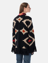 Fortela Liora Navajo wool cardigan - | Spazio Pritelli