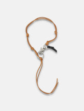 Our Legacy leather Ladon keyring - | Spazio Pritelli