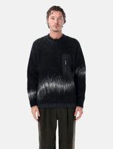 and wander jacquard shaggy crewneck sweater - | Spazio Pritelli