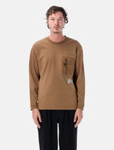 and wander heavy cotton pocket T-shirt - | Spazio Pritelli