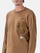 and wander heavy cotton pocket T-shirt - | Spazio Pritelli