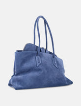 The Attico La Passeggiata Suede Medium Tote - | Spazio Pritelli