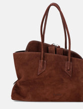 The Attico La Passeggiata Suede Medium Tote - | Spazio Pritelli