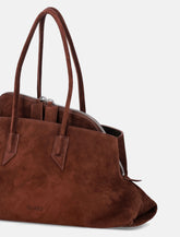 The Attico La Passeggiata Suede Medium Tote - | Spazio Pritelli