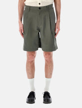Obey Dean pleated shorts - | Spazio Pritelli