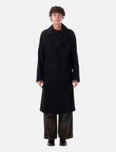 Lemaire double-breasted wool coat - | Spazio Pritelli