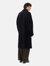 Lemaire double-breasted wool coat - | Spazio Pritelli