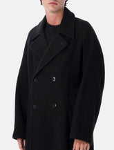 Lemaire double-breasted wool coat - | Spazio Pritelli