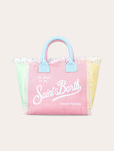 Borsa MC2 Saint Barth Colette in canvas multicolor da bambina - | Spazio Pritelli