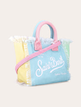 Borsa MC2 Saint Barth Colette in canvas multicolor da bambina - | Spazio Pritelli