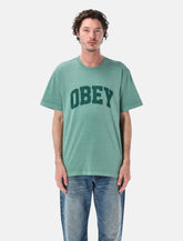 Obey pigment cotton t-shirt with print - | Spazio Pritelli