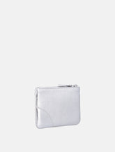 Comme Des Garçons Wallet Leather Pouch XSmall TopZip Tone On Tone - | Spazio Pritelli