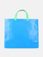 Comme des Garçons Wallet Tote Open Top Silhouette Gold Logo Fluo - | Spazio Pritelli