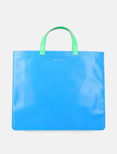 Comme des Garçons Wallet Tote Open Top Silhouette Gold Logo Fluo - | Spazio Pritelli