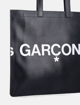 Comme des Garçons Wallet Tote with Logo Prints Both Sides - | Spazio Pritelli