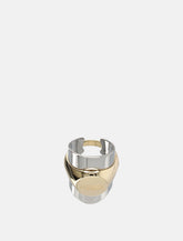 MM6 Maison Margiela two-tone ring - | Spazio Pritelli