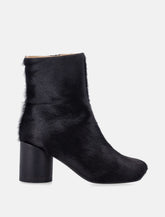 MM6 calf hair ankle boots - | Spazio Pritelli