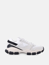 Prada mesh and suede sneakers - | Spazio Pritelli