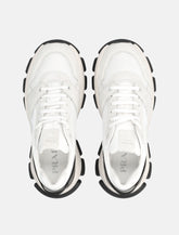 Prada mesh and suede sneakers - | Spazio Pritelli