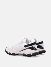 Prada mesh and suede sneakers - | Spazio Pritelli